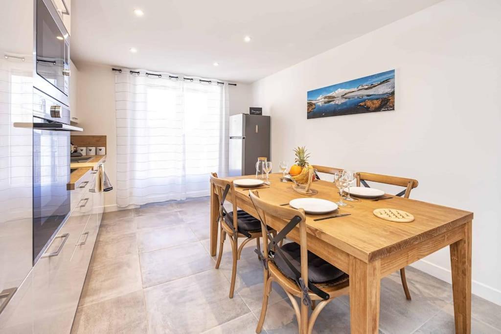 Appartement Modane Wifi Stationnement Gratuit Exteriér fotografie